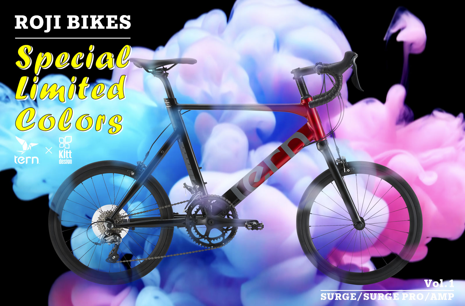 Limited Color】~Roji Bikes 限定カラーシリーズ第一弾~「SURGE